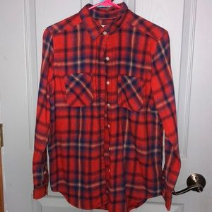 Women’s button up flannel